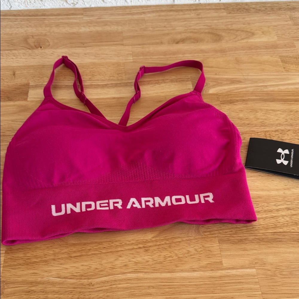 Under Armour Fuchsia Sports Bra